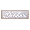 Framed Gather Wooden Outdoor Wall Decor, 33"