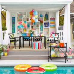 Grammercy Black Steel Slat Outdoor Chaise Lounge Chair 18 Grammercy Black Steel Slat Outdoor Chaise Lounge Chair -Outdoor Corner Shop grammercy black steel slat outdoor chaise lounge chair 8