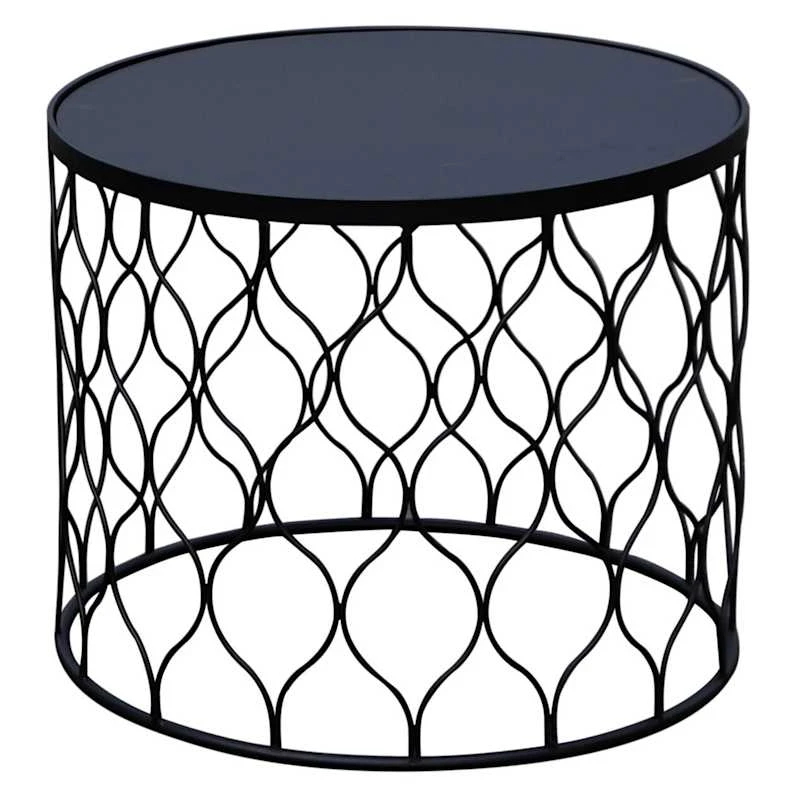 Grammercy Black Steel Slat Outdoor Chaise Lounge Chair 10 Grammercy Black Steel Slat Outdoor Chaise Lounge Chair - Image 10