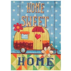 Home Sweet Home Suede Flag