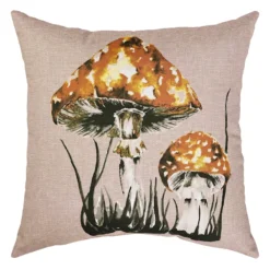 Honeybloom Fieldcup Sesame Outdoor Throw Pillow, 16"