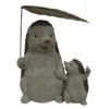 Honeybloom Outdoor Mom & Baby Hedgehog Figurine, 14.5"