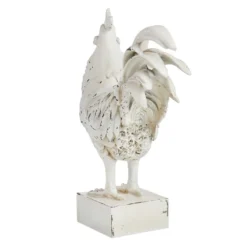 Honeybloom Outdoor Rooster Figurine, 17" -Outdoor Corner Shop honeybloom outdoor rooster figurine 17 2