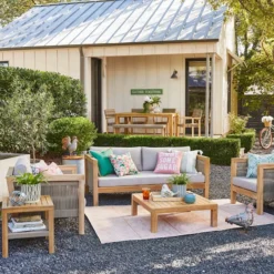 Honeybloom Park City Acacia Wood Outdoor End Table 16 Honeybloom Park City Acacia Wood Outdoor End Table -Outdoor Corner Shop honeybloom park city acacia wood outdoor end tableC2A0 7