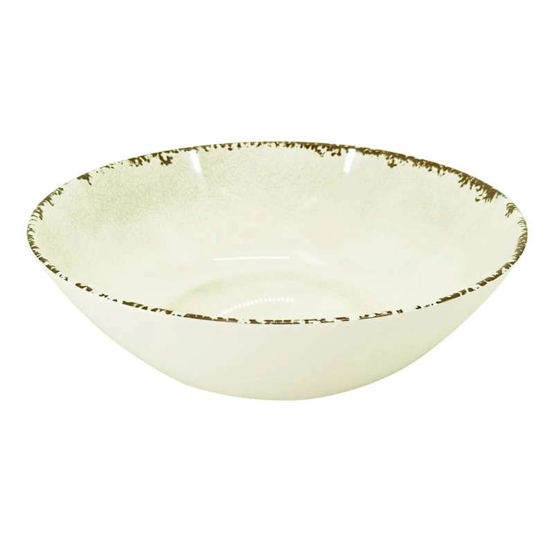 Honeybloom White Melamine Serving Bowl, 10" 1 Honeybloom White Melamine Serving Bowl, 10"