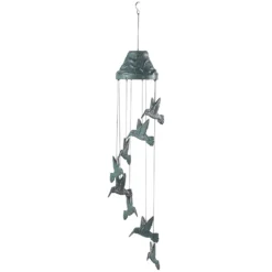 Hummingbird Bouquet Wind Chime, 29"