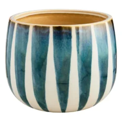 Indoor Waterfall Ceramic Planter, Large