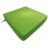 Kiwi Green Canvas Gusseted Outdoor Deep Seat Cushion