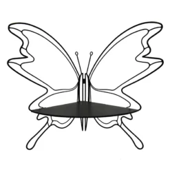 Laila Ali Butterfly Silhouette Plant Stand, 18"