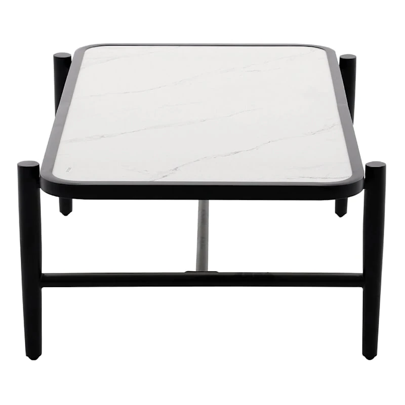 Laila Ali Sydney Outdoor Glass-Top Coffee Table 1 Laila Ali Sydney Outdoor Glass-Top Coffee Table