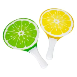 Lemon & Lime Beach Paddle Ball Set