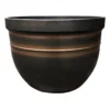 Madison Synthetic Brown Planter, 14"