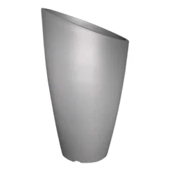 Marnie Grey Angled Planter, 21"