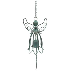 Metal Angel Wind Chime, 11"