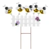 Metal Bee Yard Stake, 24"