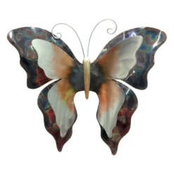 Metal Butterfly Outdoor Wall Decor, 19"