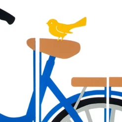 Multi-Panel Bicycle Garden Stake, 37.8" -Outdoor Corner Shop multi panel bicycle garden stake 37.8 2