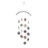 Multi-Round Glass Wind Chime, 26"