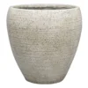 Natural Speckled Cement Planter, Large