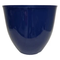 Navy Blue Synthetic Egg Pot, 18"