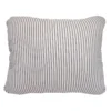 Navy Ticking Striped Outdoor Back Cushion