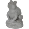 Outdoor Frog Figurine, 12.5"