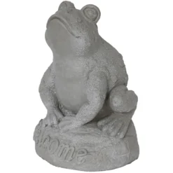 Outdoor Frog Figurine, 12.5"