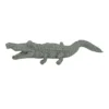 Outdoor Garden Crocodile Statue, 34.5x7.5