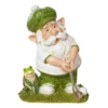 Outdoor Golf Gnome Figurine, 10.5"