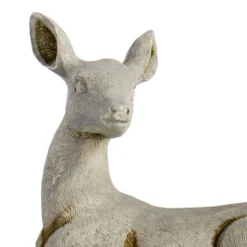 Outdoor Laying Deer Figurine, 17" -Outdoor Corner Shop outdoor laying deer figurine 17 3