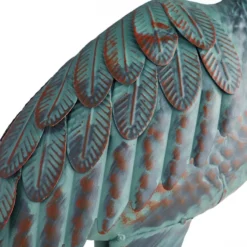 Outdoor Metal Crane Statue, 43" -Outdoor Corner Shop outdoor metal crane statue 43 4