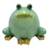 Outdoor Terracotta Frog Figurine, 6"