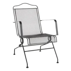 Outdoor Wrought Iron Motion Chair