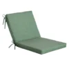 Premium Endive Green Outdoor Hinged Seat Cushion