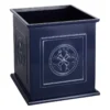 Providence Blue Bernalla Square Planter, 16"
