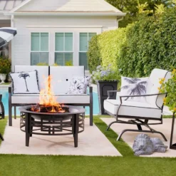 Providence Lion Garden Statue, 23.4" -Outdoor Corner Shop providence lion garden statue 23.4 3