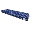 Providence Navy Blue Rope Gusseted Outdoor Bench Cushion