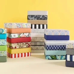 Providence Navy Blue Rope Gusseted Outdoor Deep Seat Cushion -Outdoor Corner Shop providence navy blue rope gusseted outdoor deep seat cushion 2