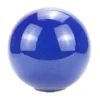 Providence Outdoor Jase Blue Ceramic Sphere Figurine, 8"