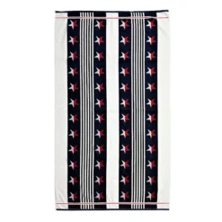Providence Patriotic Stars & Stripes Beach Towel, 34x62