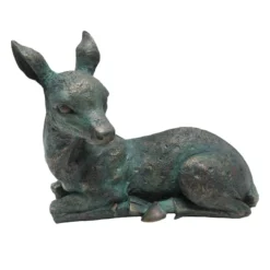 Relaxed Deer Garden Decor