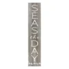 Seas The Day Outdoor Wall Sign, 12x60