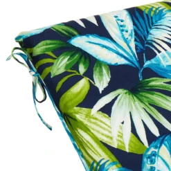 Seneca Navy Blue Basic Outdoor Chaise Lounge Cushion -Outdoor Corner Shop seneca navy blue basic outdoor chaise lounge cushion 2