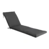 Sorvino Ash Basic Outdoor Chaise Lounge Cushion