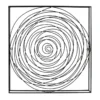 Spiral Circle Design Metal Outdoor Wall Decor, 23.5"