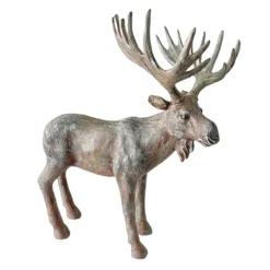 Standing Moose Garden Statue, 24"