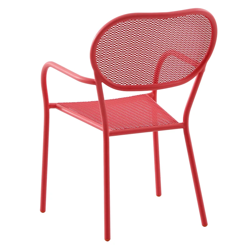 Sunny Club Coral Mesh Steel Outdoor Chair 4 Sunny Club Coral Mesh Steel Outdoor Chair - Image 4