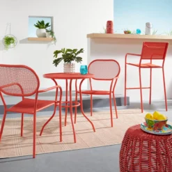 Sunny Club Coral Mesh Steel Outdoor Chair 12 Sunny Club Coral Mesh Steel Outdoor Chair -Outdoor Corner Shop sunny club coral mesh steel outdoor chair 5