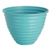 Sunny Club Light Blue Beehive Pot, 16"