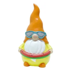 Sunny Club Outdoor Swimming Garden Gnome, 13.5"